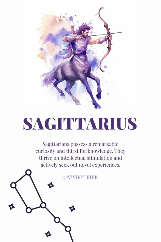 The sagittarius zodiac sign is the 9th sign of the zodiac, known for their adventurous personality