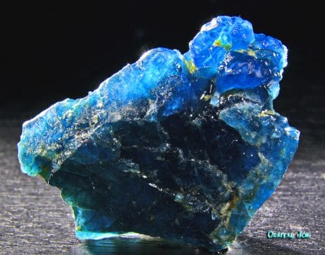 Blue apatite is a gemini crystal that strengthens communication