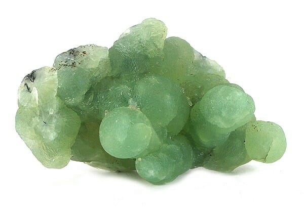 Prehnite balances the heart chakra by helping to facilitate communication, reducing stress and anxiety