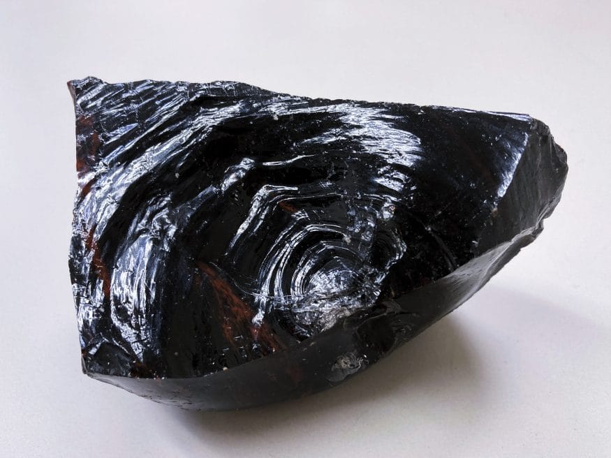 Obsidian offers grounding and protection for the capricorn