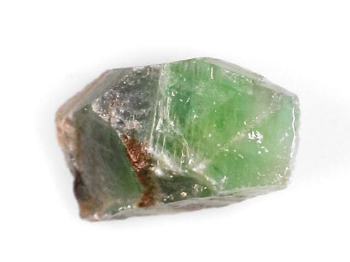 Green calcite is beneficial for the heart chakra by helping to heal emotional trauma and improving personal relationships