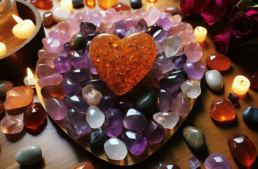 Heart chakra crystals infuse love and harmony into your life