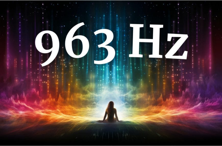963 hz is a frequency believed to be associated with higher consciousness