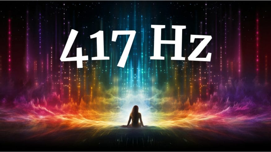 The tone of 417 Hz is associated with facilitating change