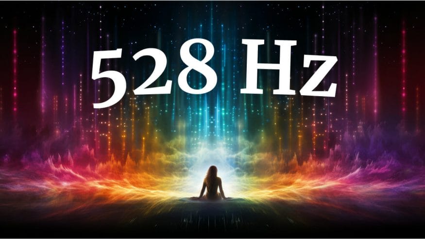 The 528 Hz solfeggio frequency is known as the "miracle" healing tone
