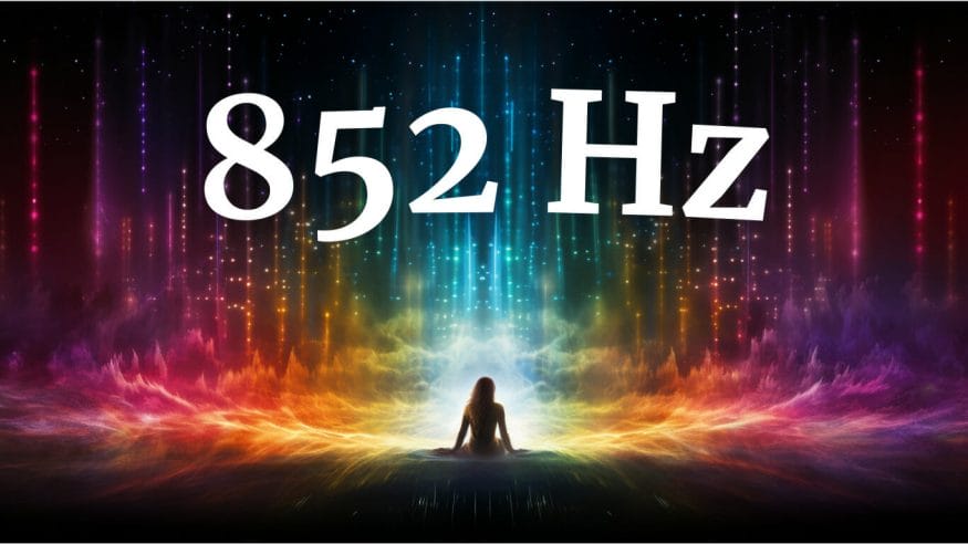 852 Hz is known for expanding consciousness and intuition