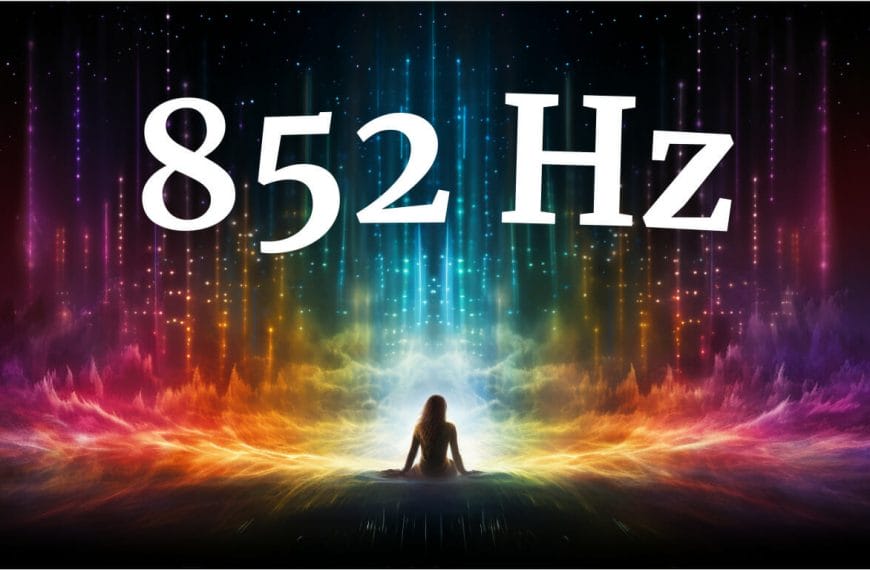 852 hz is known for expanding consciousness and intuition