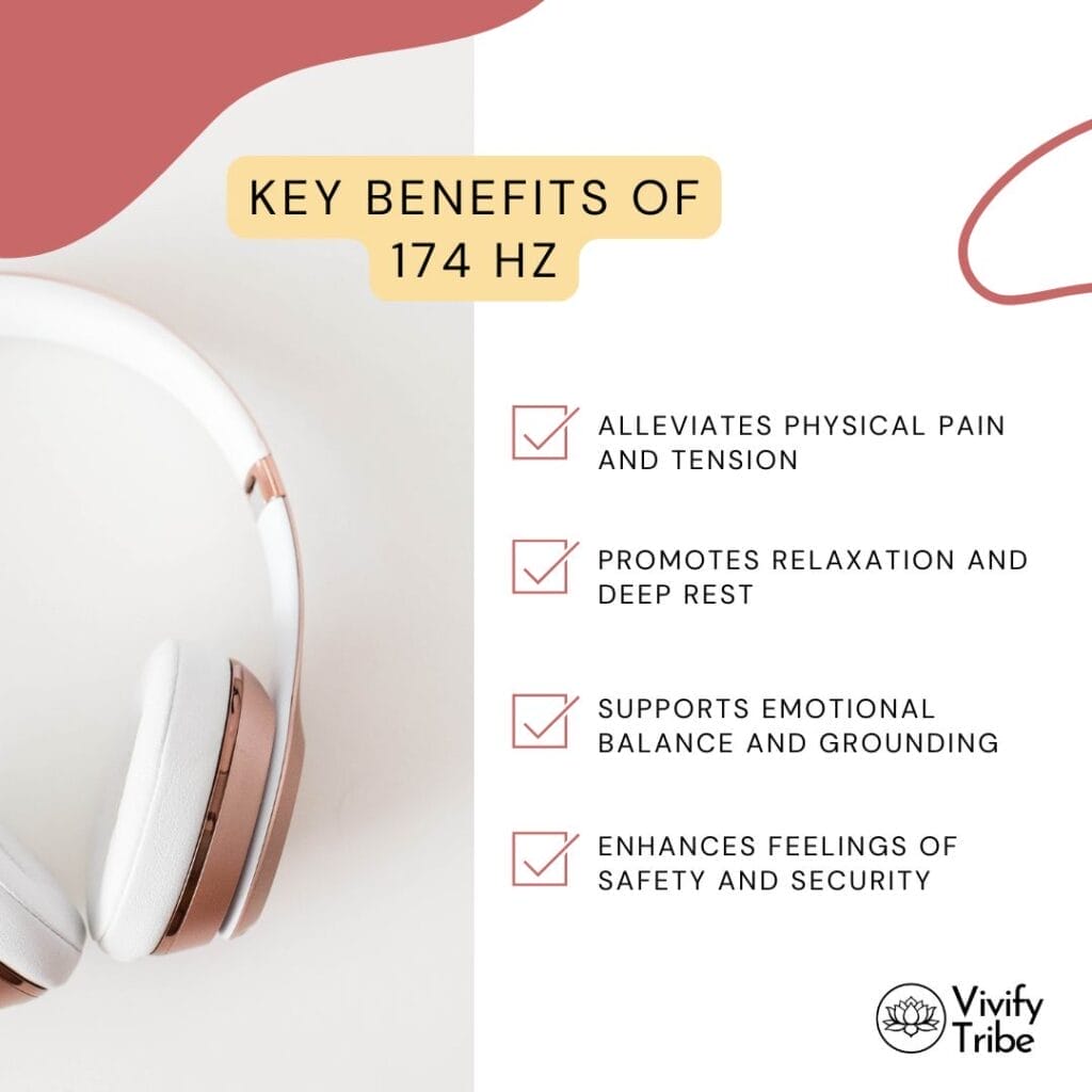 174 hz: restore optimal health 1 The most profound effect of the 174 hz tone is its ability to recalibrate the entire body by returning every cell, organ, and energy center to its natural resonant frequency
