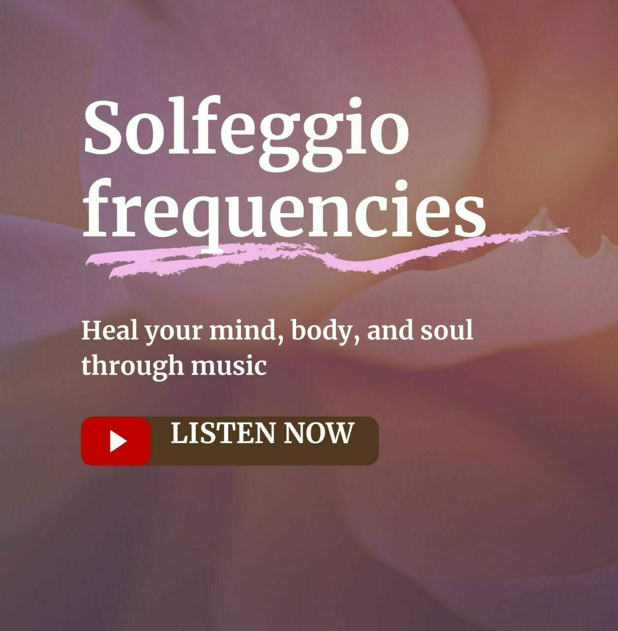 Solfeggio frequencies playlist